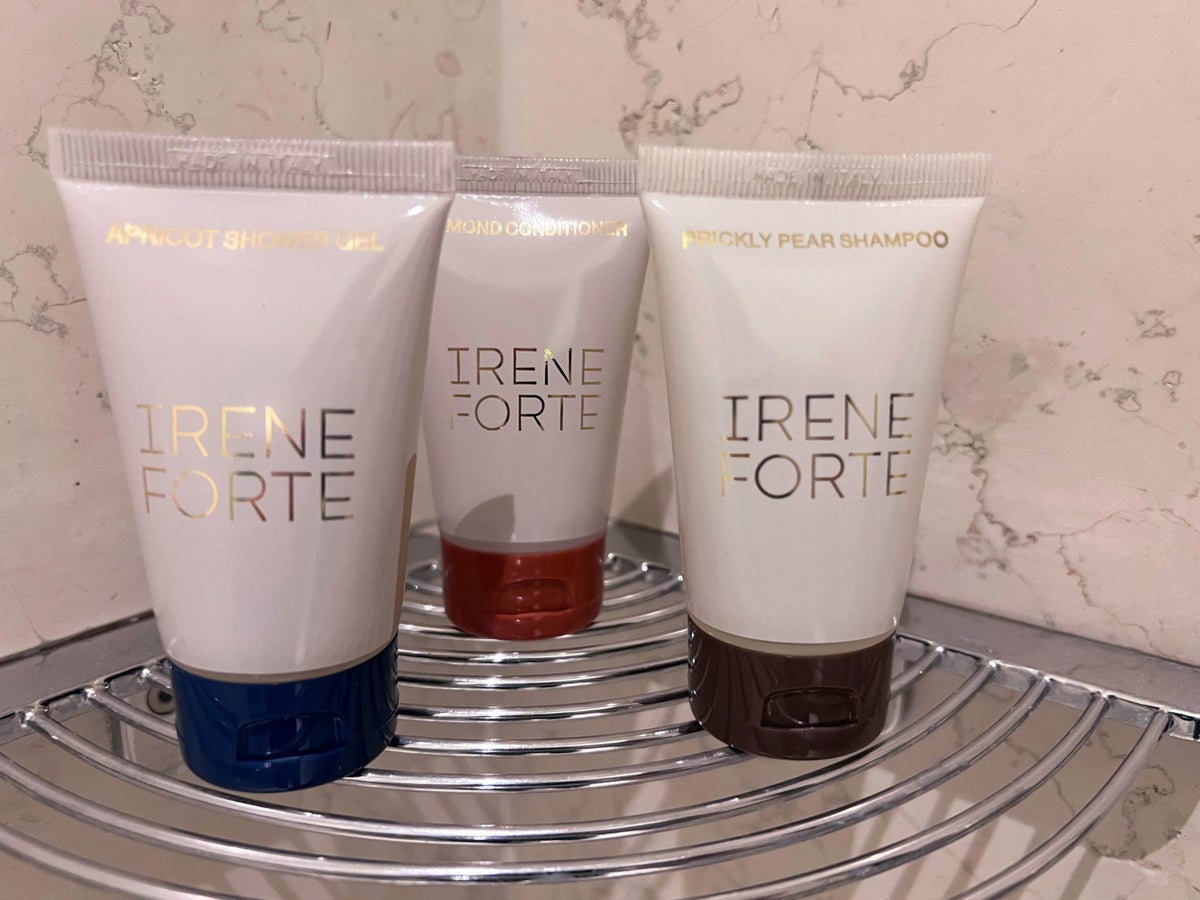Irene Forte bath products at The Charles Hotel Munich