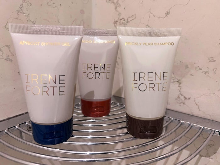 Irene Forte bath products at The Charles Hotel Munich Irene Forte bath products at The Charles Hotel Munich