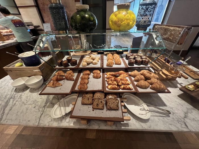 Ritz-Carlton Key Biscayne Lightkeepers buffet baked goods Ritz-Carlton Key Biscayne Lightkeepers buffet baked goods