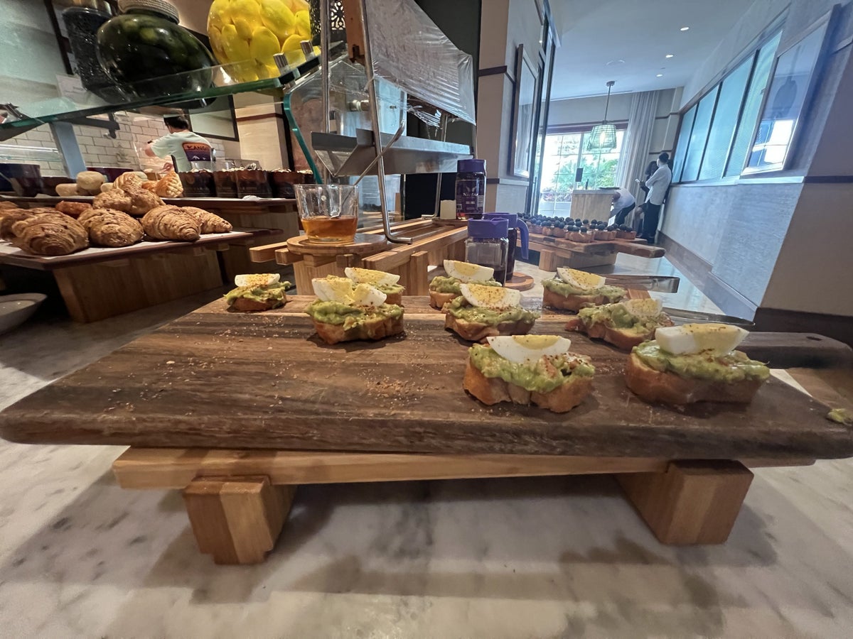 Ritz-Carlton Key Biscayne Lightkeepers buffet avocado toast