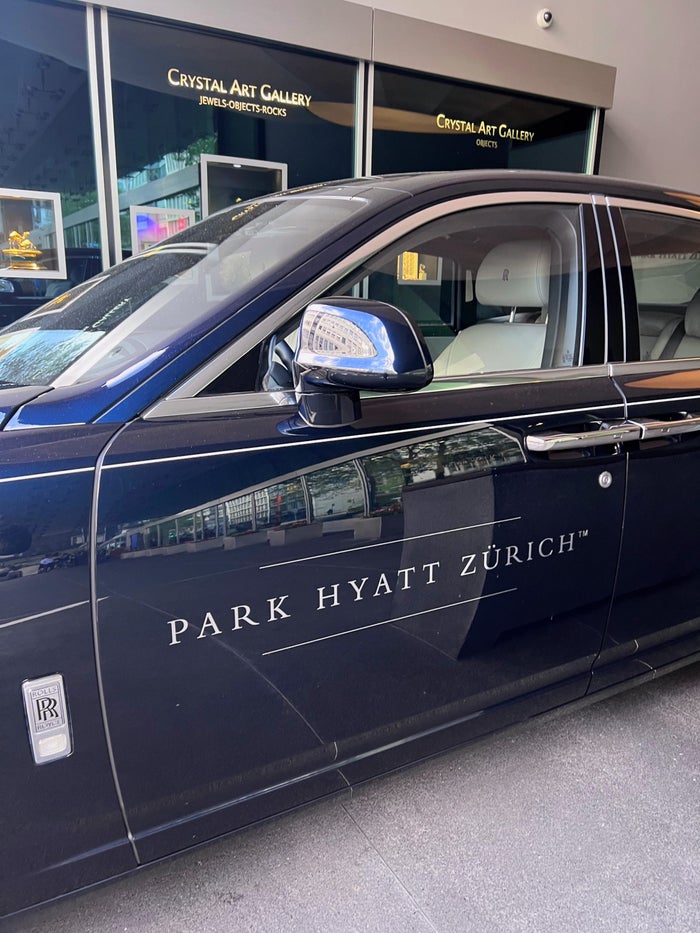 Park Hyatt Zurich Rolls Royce Park Hyatt Zurich Rolls Royce