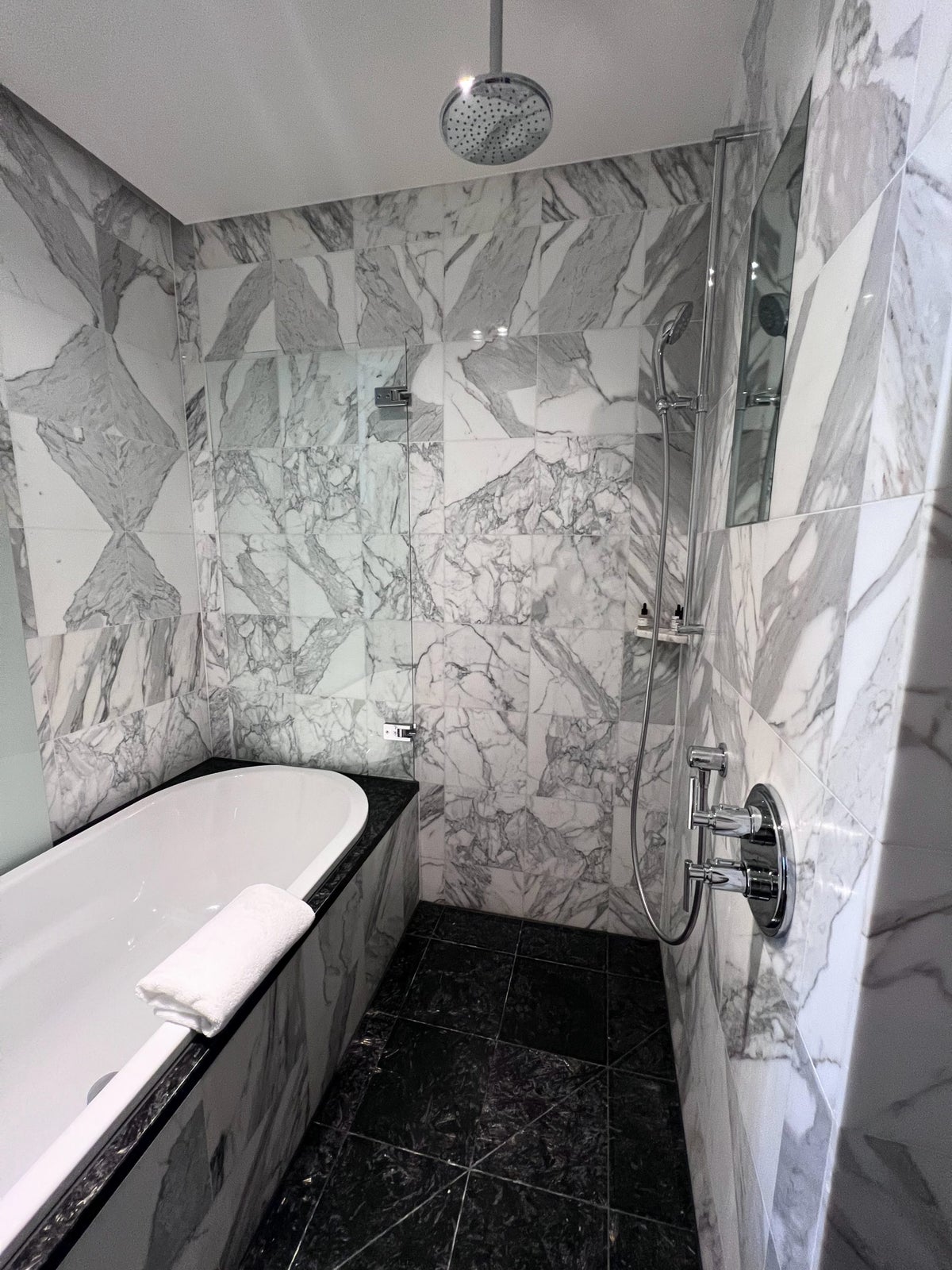 Park Hyatt Zurich bathroom shower