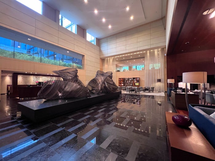 Park Hyatt Zurich lobby Park Hyatt Zurich lobby