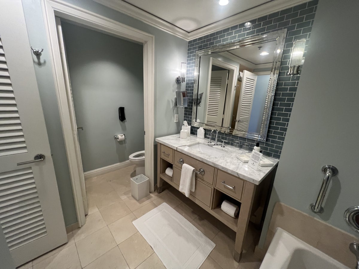 Ritz Carlton Key Biscayne bathroom vanity