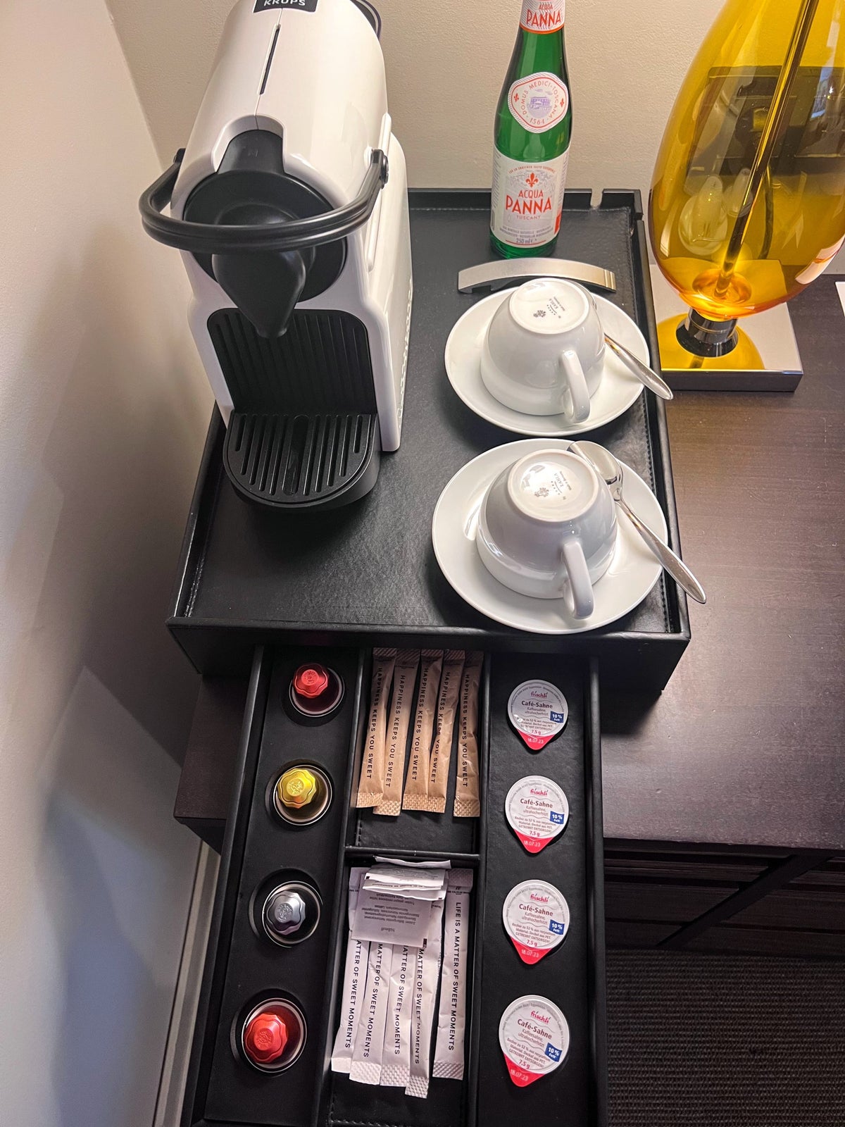 The Charles Hotel Munich in room coffee