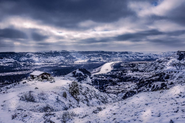 Theodore Roosevelt National Park Winter
