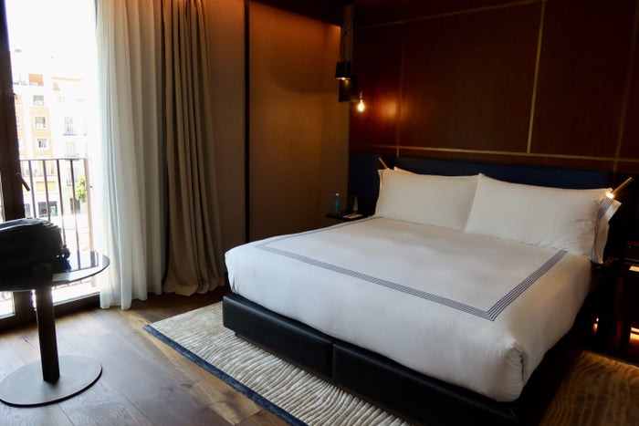 Thompson Madrid Hotel Bed Balcony