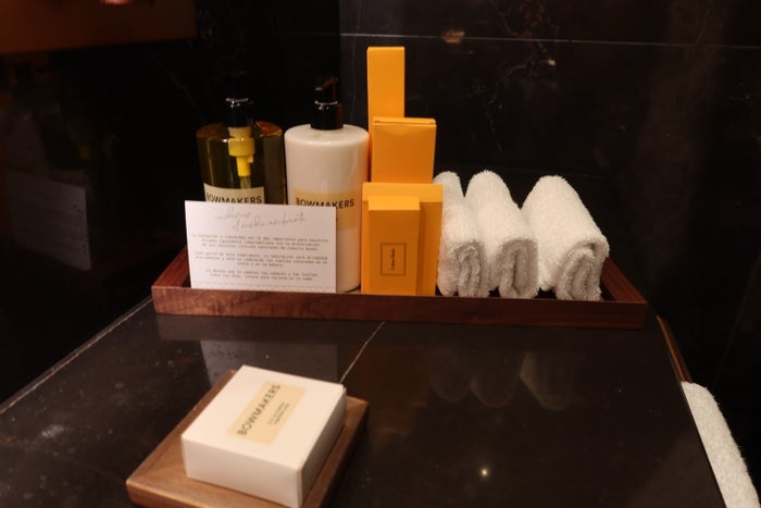 Thompson Madrid Hotel Complimentary Bathroom Products