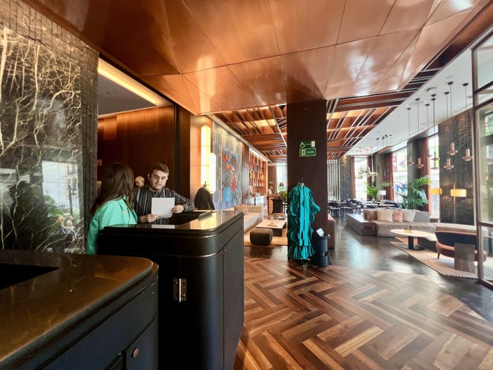 Thompson Madrid Hotel Lobby