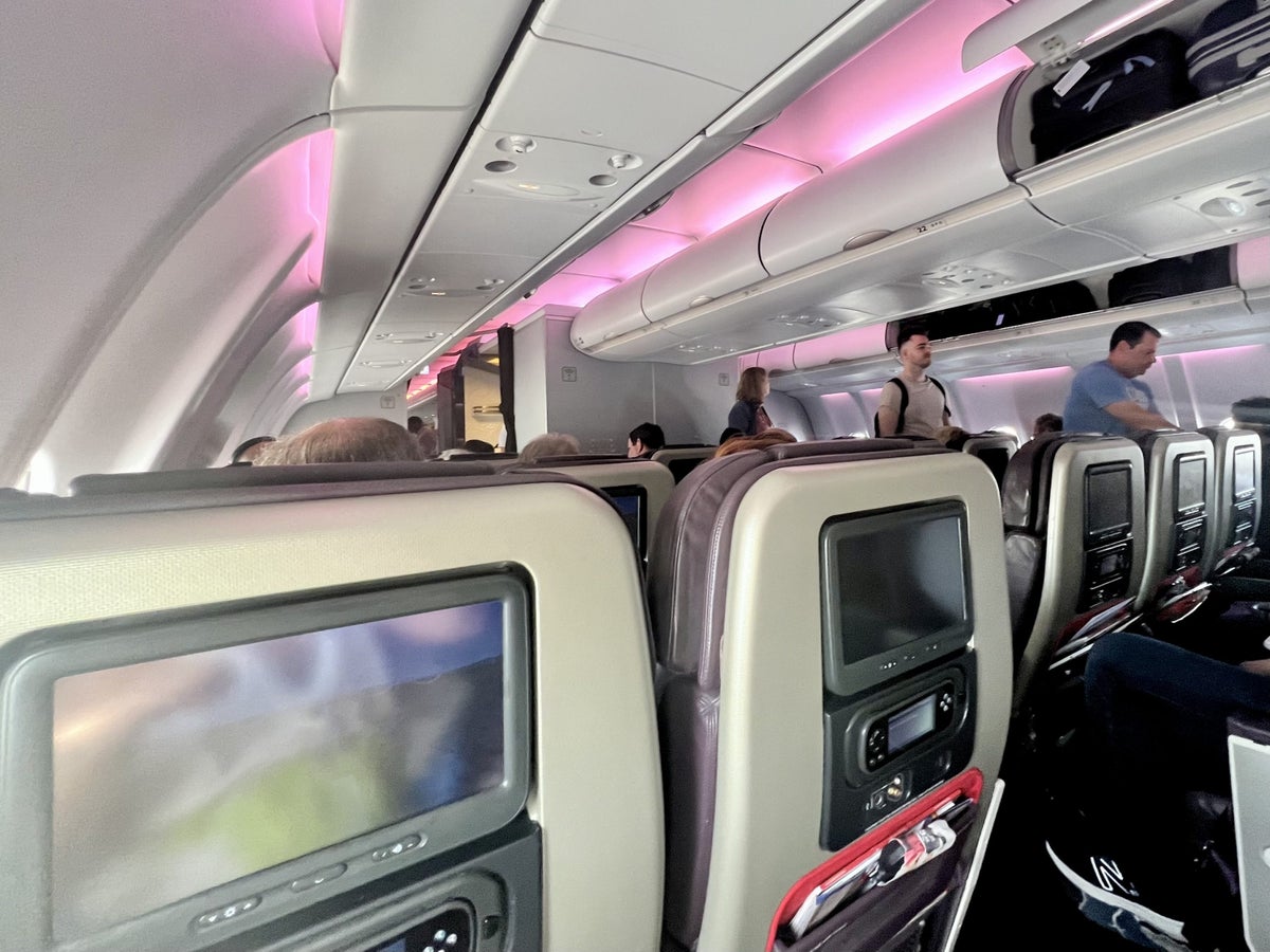 Virgin Atlantic Premium Economy Cabin