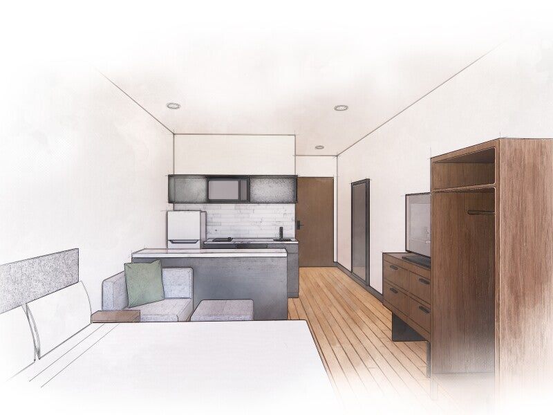 StudioRes room rendering