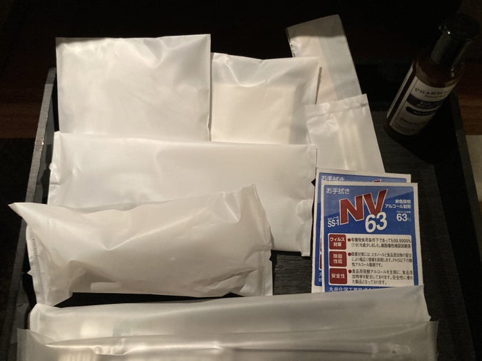 Hyatt Regency Tokyo bathroom under sink supplies
