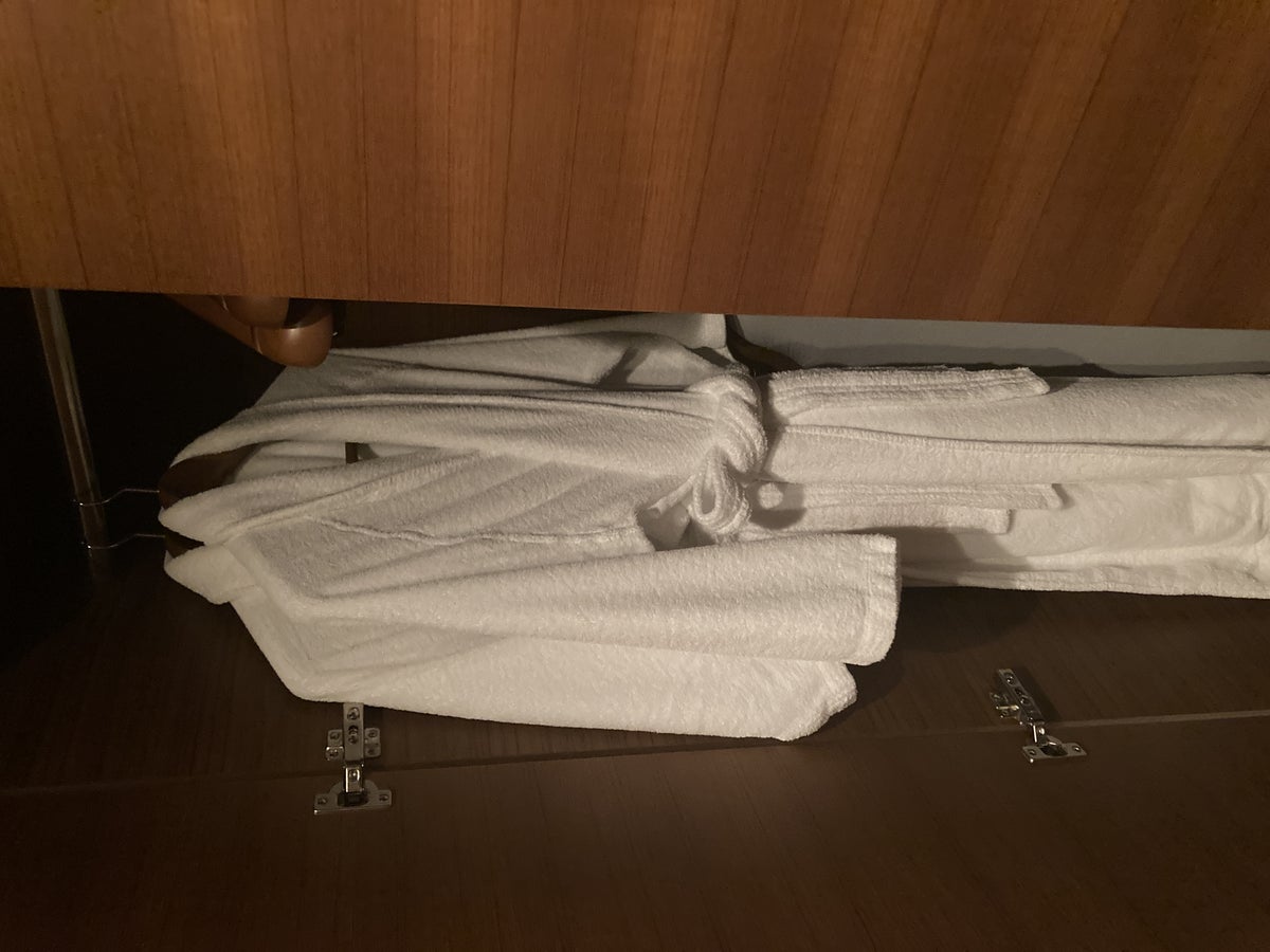 Hyatt Regency Tokyo closet robes