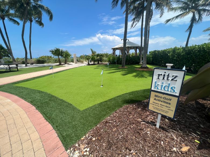 Ritz Carlton Key Biscayne Ritz Kids minigolf Ritz Carlton Key Biscayne Ritz Kids minigolf