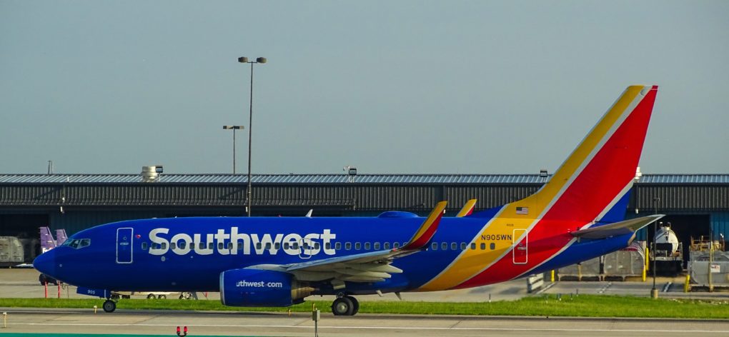Southwest Airlines jet on tarmac