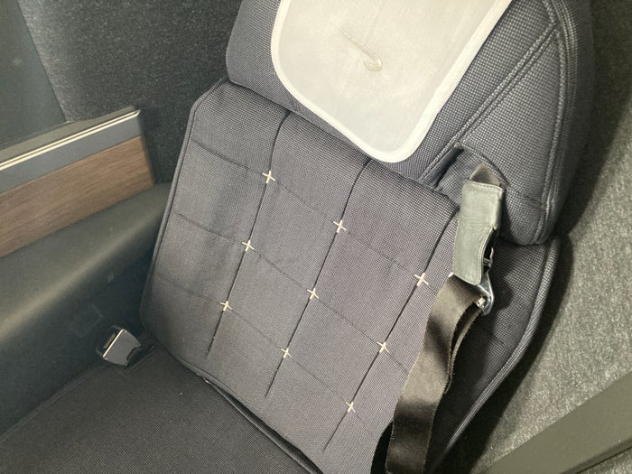 British Airways A350 1000 Club Suites review LAS LHR seat 8K fabric pattern