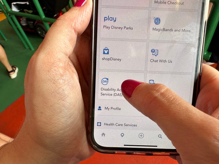 Disney DAS My Disney Experience App
