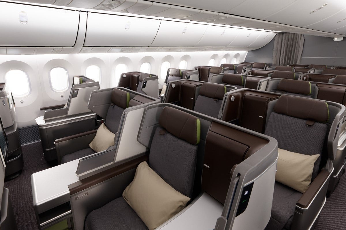 EVA Air business class