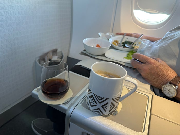 FIji Airways NAN MEL Coffee