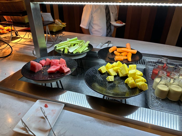 Fiji Airways NAN Lounge Fruit
