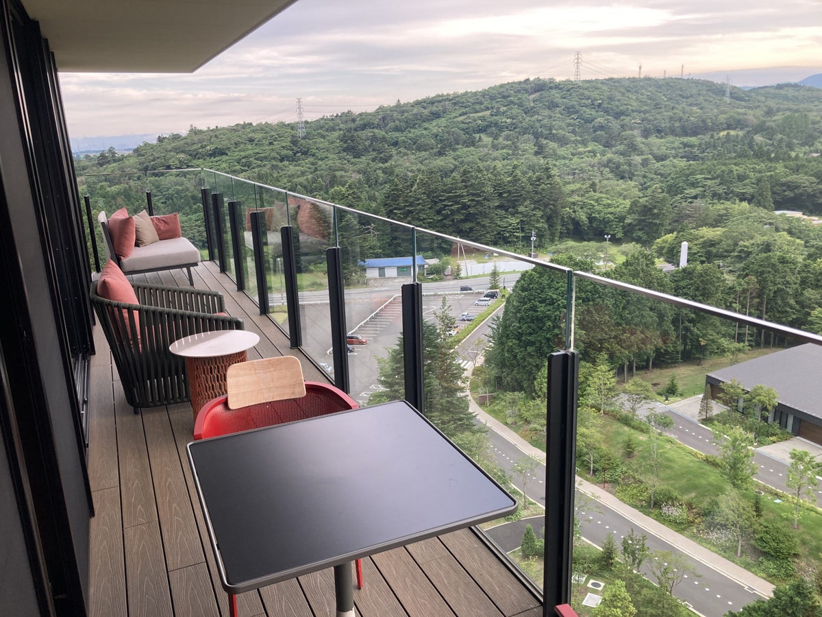 Fuji Speedway Hotel Grand Prix Corner King Suite balcony