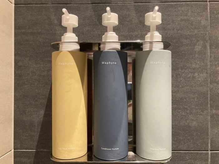 Fuji Speedway Hotel Grand Prix Corner King Suite bathroom shower pump bottles Fuji Speedway Hotel Grand Prix Corner King Suite bathroom shower pump bottles