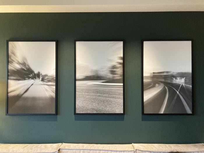 Fuji Speedway Hotel Grand Prix Corner King Suite living room art Fuji Speedway Hotel Grand Prix Corner King Suite living room art