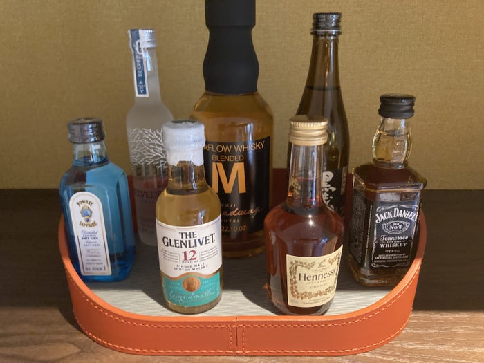 Fuji Speedway Hotel Grand Prix Corner King Suite living room minibar alcohol Fuji Speedway Hotel Grand Prix Corner King Suite living room minibar alcohol