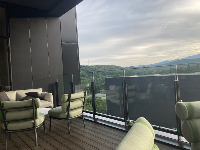 Fuji Speedway Hotel Trofeo Lounge terrace Fuji Speedway Hotel Trofeo Lounge terrace
