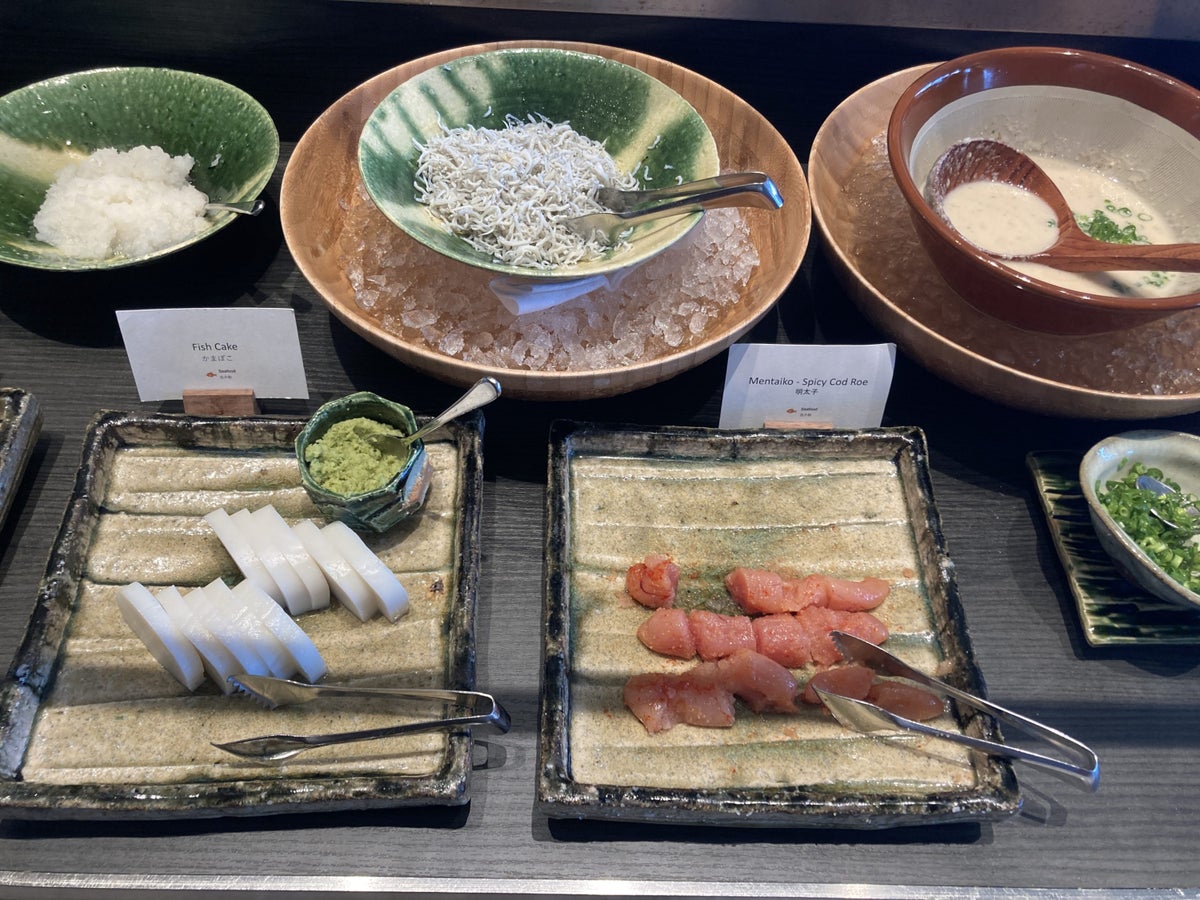 Fuji Speedway Hotel breakfast meats