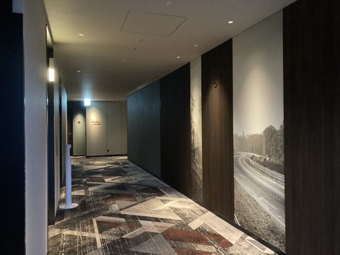 Fuji Speedway Hotel hallway Fuji Speedway Hotel hallway