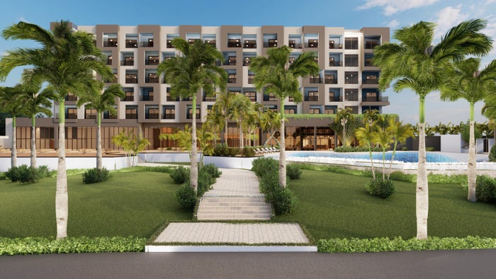 Hilton Garden Inn La Romana Exterior Rendering Hilton Garden Inn La Romana Exterior Rendering