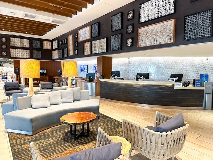 Hilton Garden Inn Waikiki Beach lobby Hilton Garden Inn Waikiki Beach lobby