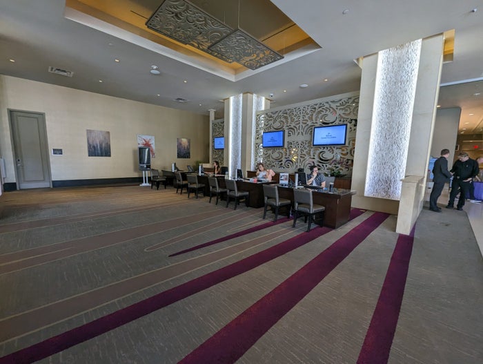 Hilton Grand Vacations Elara Las Vegas HGV desk Hilton Grand Vacations Elara Las Vegas HGV desk