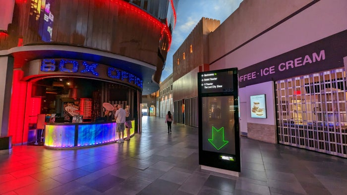 Hilton Grand Vacations Elara Las Vegas Miracle Mile Shops theater Hilton Grand Vacations Elara Las Vegas Miracle Mile Shops theater