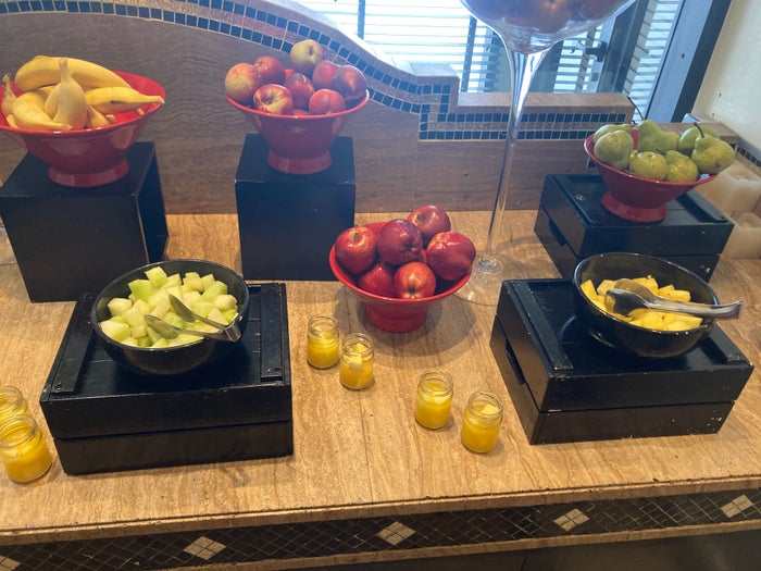 Hyatt Regency Casablanca breakfast fruits