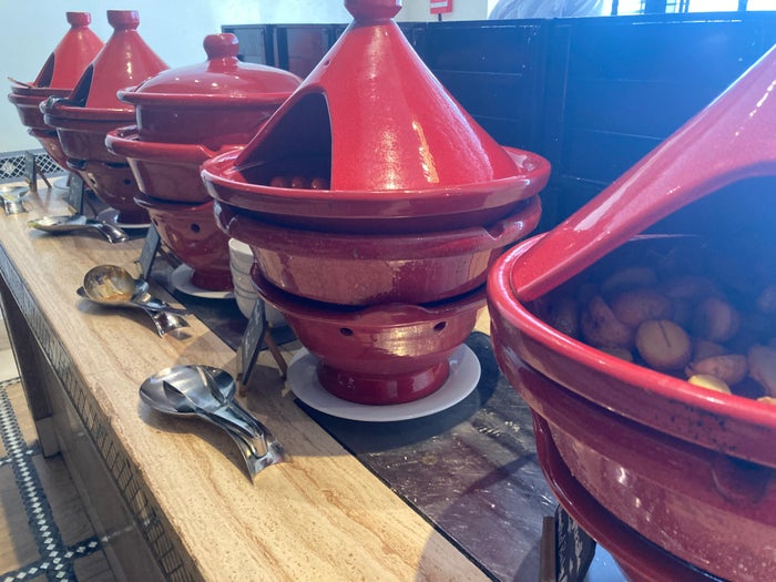 Hyatt Regency Casablanca breakfast hot dishes