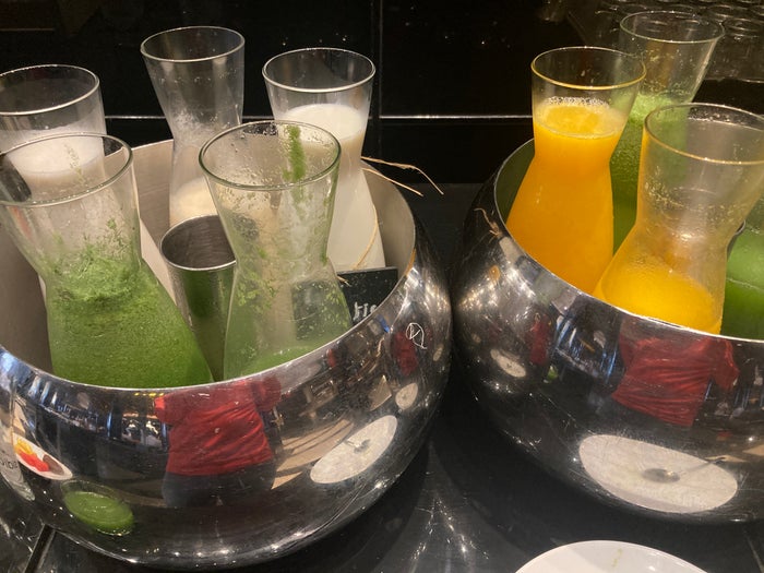 Hyatt Regency Casablanca breakfast juices