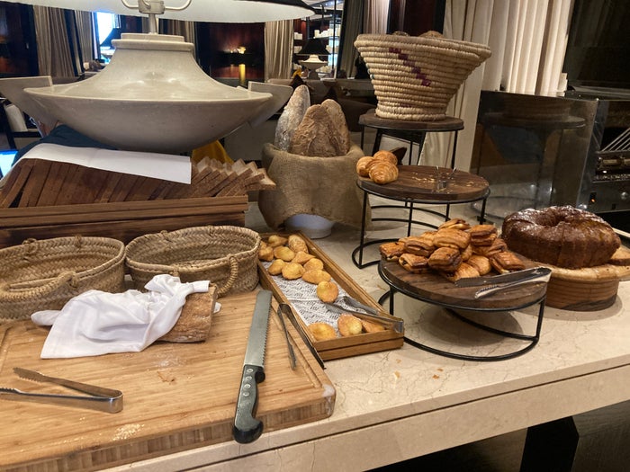 Hyatt Regency Casablanca breakfast pastries