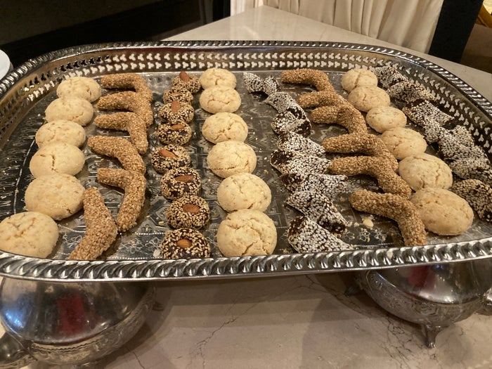 Hyatt Regency Casablanca breakfast sweets