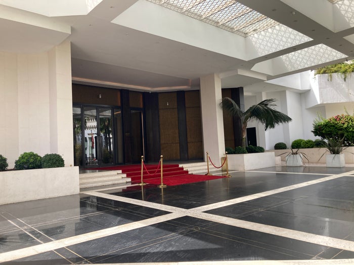 Hyatt Regency Casablanca front door