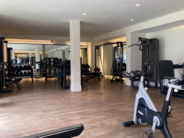 Hyatt Regency Casablanca gym weights machines