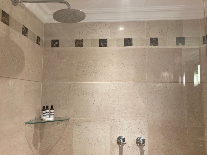 Hyatt Regency Casablanca junior suite bathroom shower head