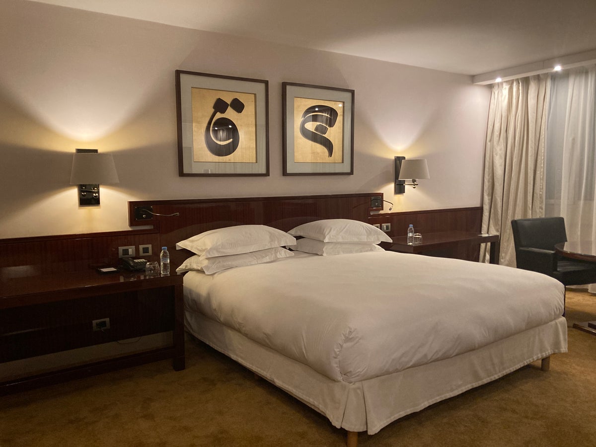 Hyatt Regency Casablanca junior suite bedroom