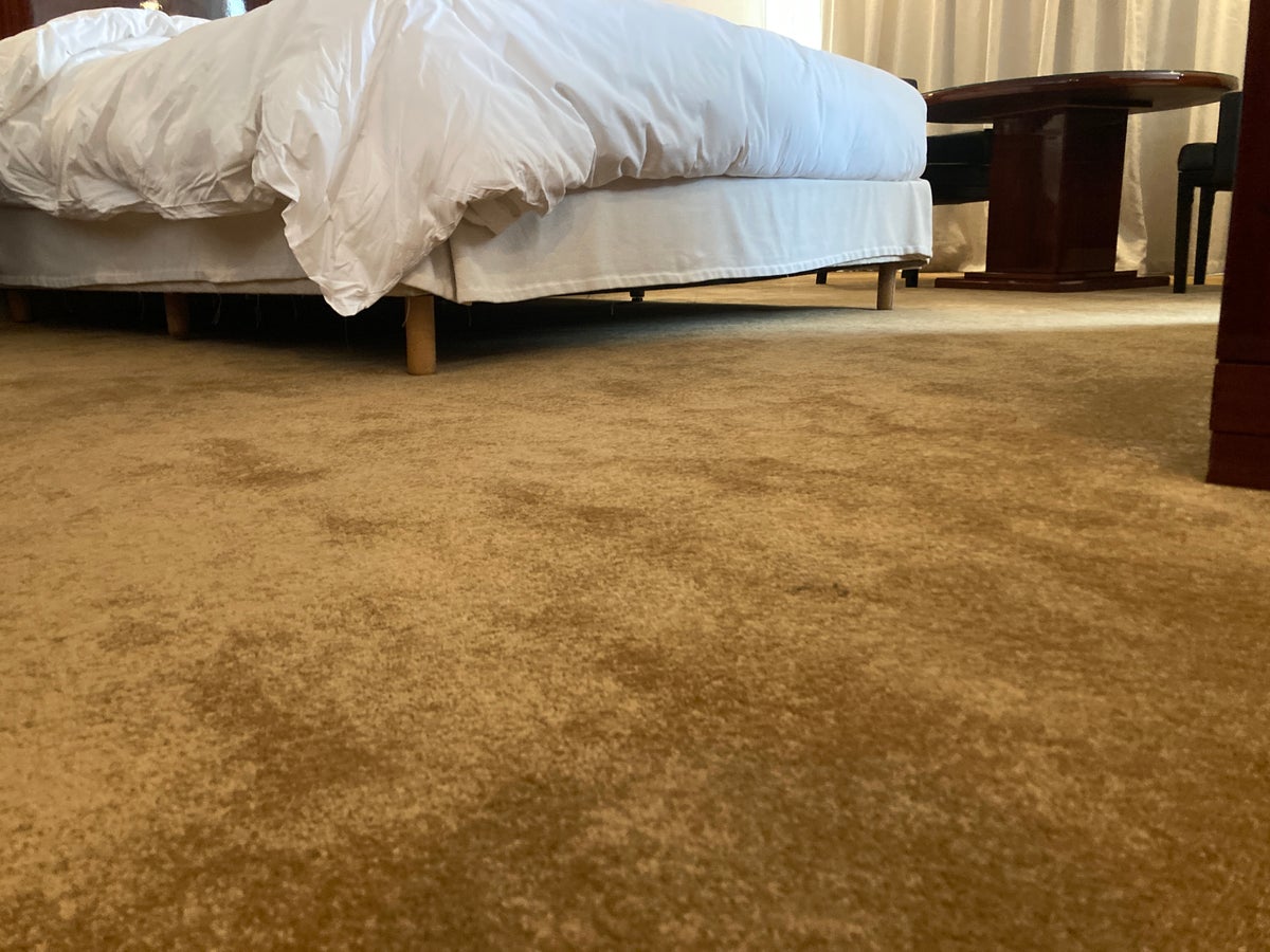 Hyatt Regency Casablanca junior suite carpet