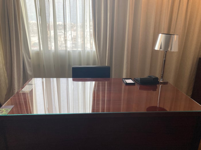 Hyatt Regency Casablanca junior suite desk