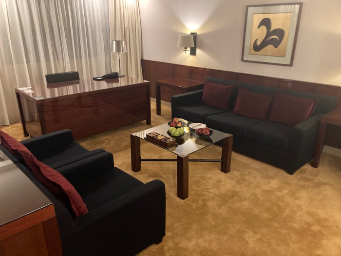 Hyatt Regency Casablanca junior suite living room