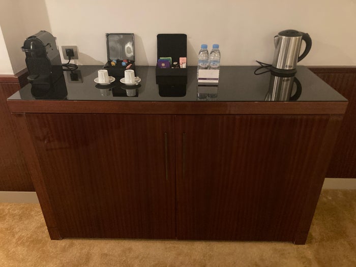 Hyatt Regency Casablanca junior suite minibar