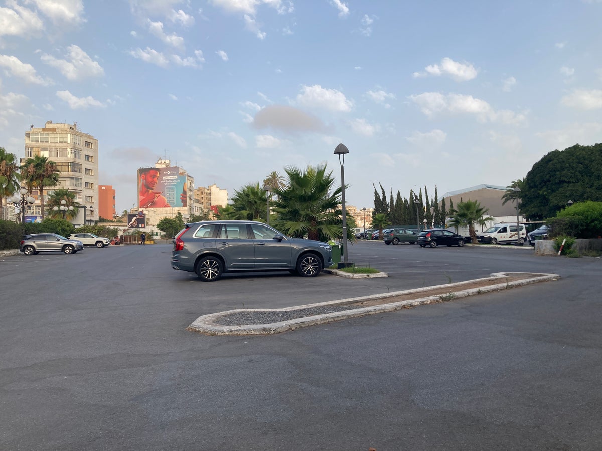 Hyatt Regency Casablanca parking lot