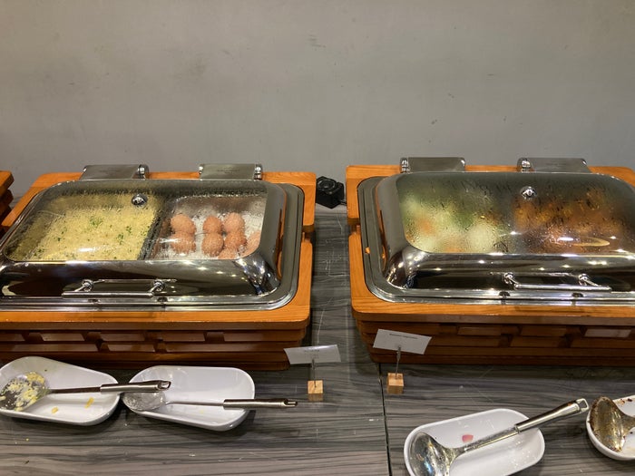 Plaza Premium Lounge Addis Ababa ADD hot dishes Plaza Premium Lounge Addis Ababa ADD hot dishes